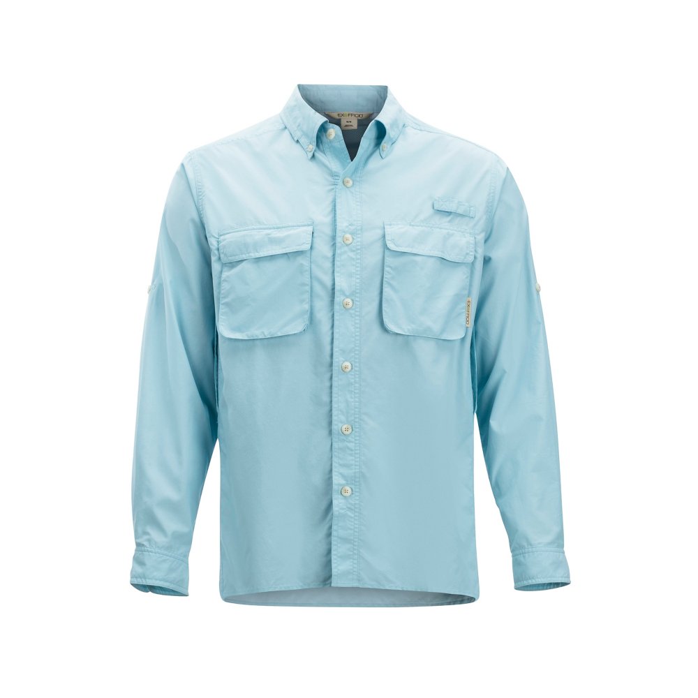 Men s Air Strip Long Sleeve Shirt ExOfficio